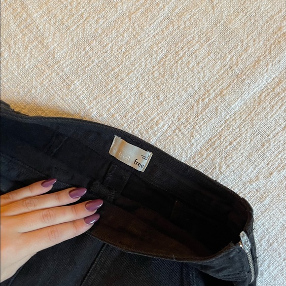 Wildfred Free Denim Skirt Black - Picture 3 of 9